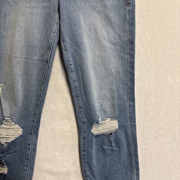 FRAME Jeans Size 27 Le Nouveau Straight Stiletto Hem Jeans Denim Distressed - Picture 12 of 16